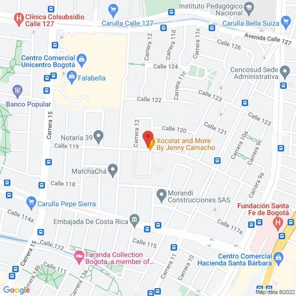 Mapa de Securant Colombia S.A.