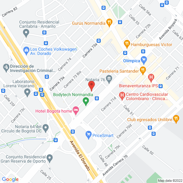 Mapa de Secure Express Service E.U.