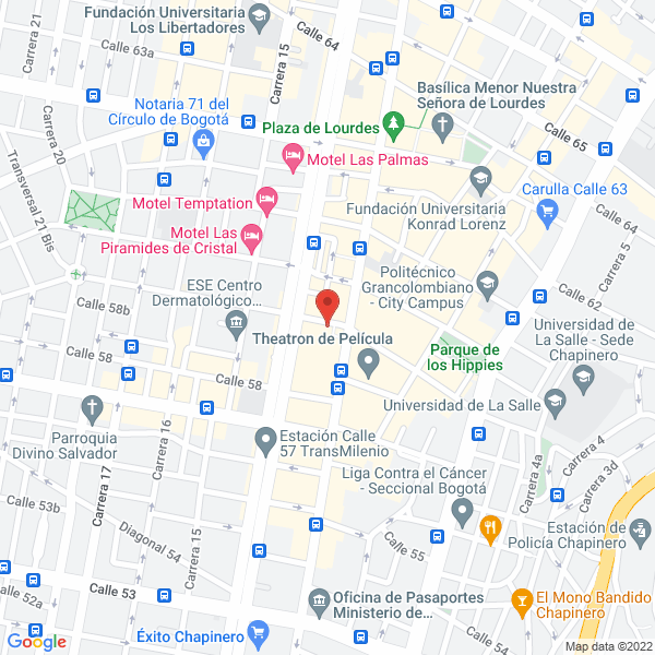 Mapa de Seinfo Ltda.
