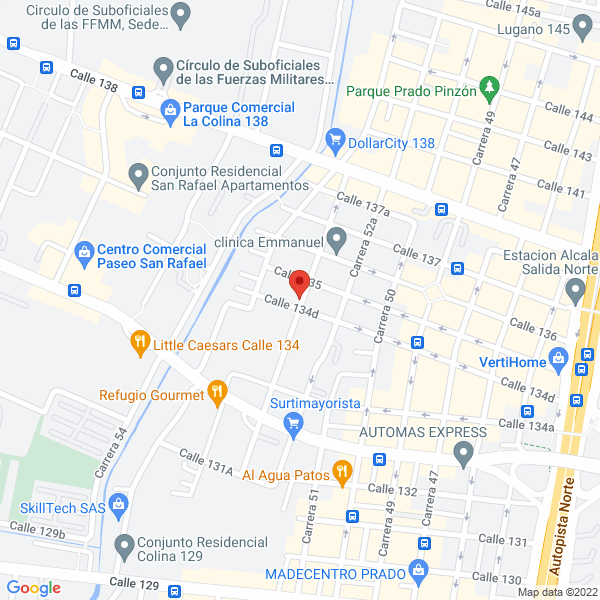 Mapa de Ortiz Bayona Marco Antonio
