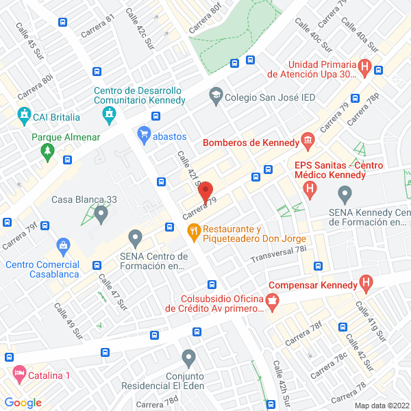 Mapa de Servi Farmacia