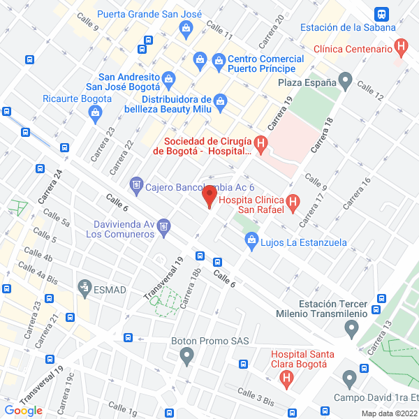 Mapa de D' Lency