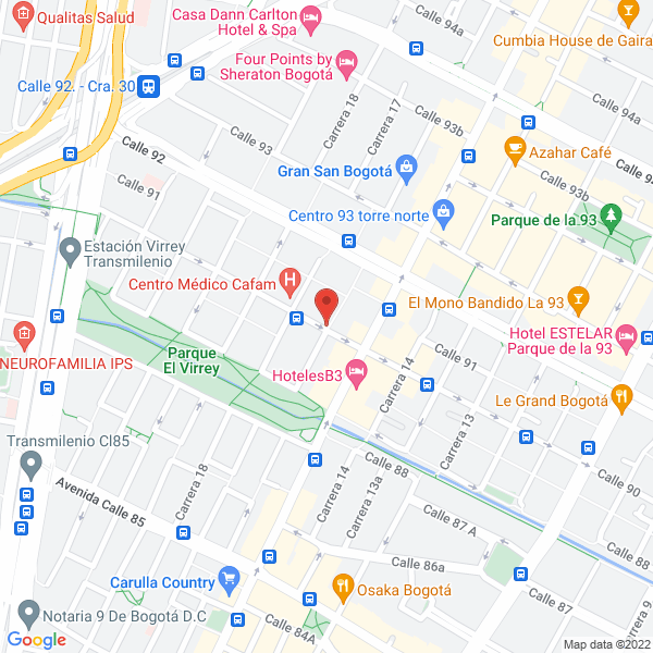 Mapa de Pereira Quintero María Cristina