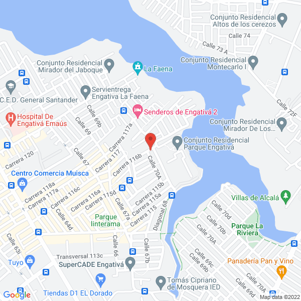 Mapa de Tecno Soluciones Ambientales