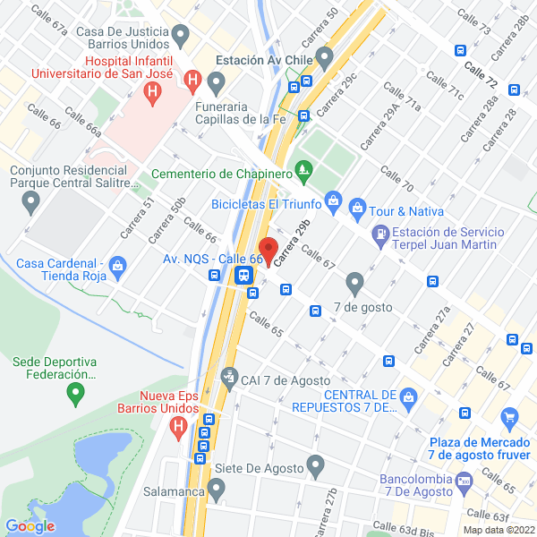 Mapa de Lubricep Ill S.A.S.
