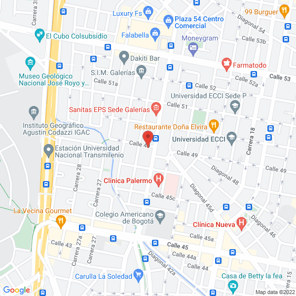 Mapa de Faicol S.A.S