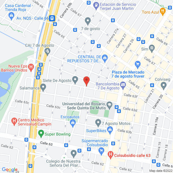 Mapa de Importadora Aldifor Ltda.