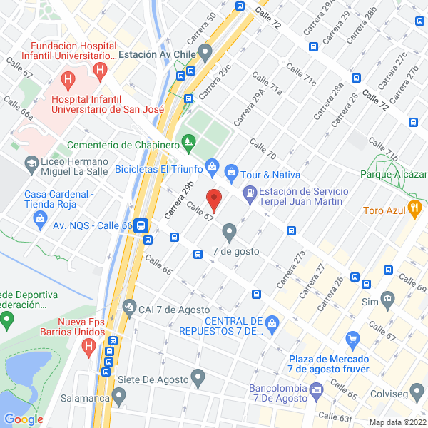Mapa de Volterech Servicio Técnico