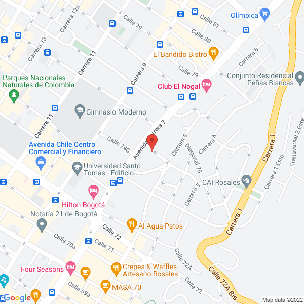 Mapa de Apsa S.A.S