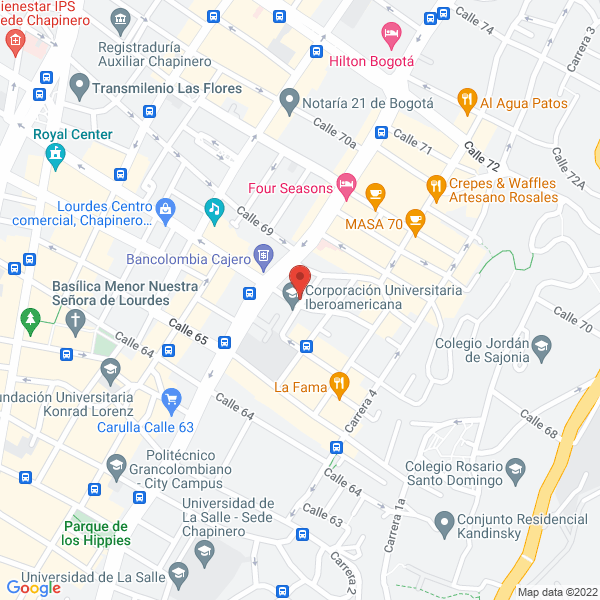 Mapa de Nexus Group Colombia Ltda.