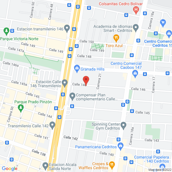 Mapa de Arcopisos Ltda