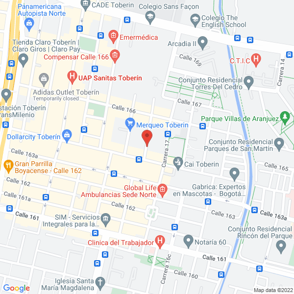 Mapa de Grupo Empresarial Mundo Marmol S.A.S.