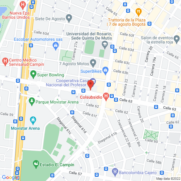 Mapa de Abril Confecciones Ltda