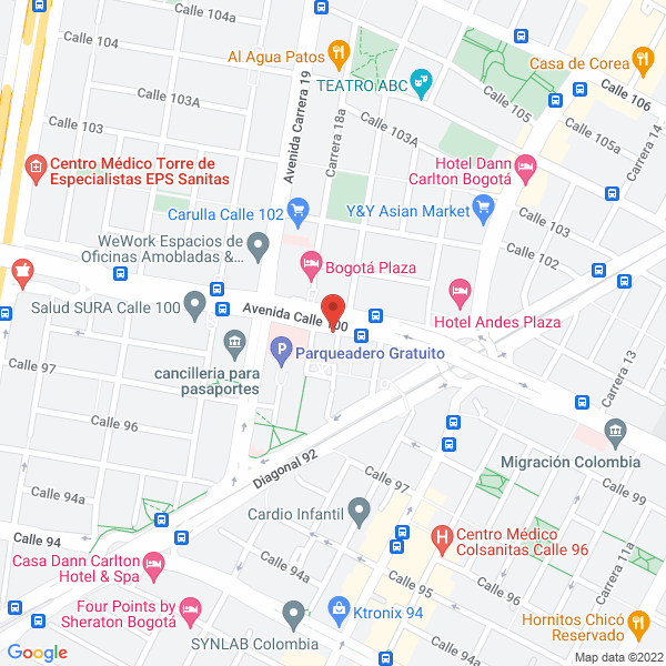 Mapa de Twt Traducciones