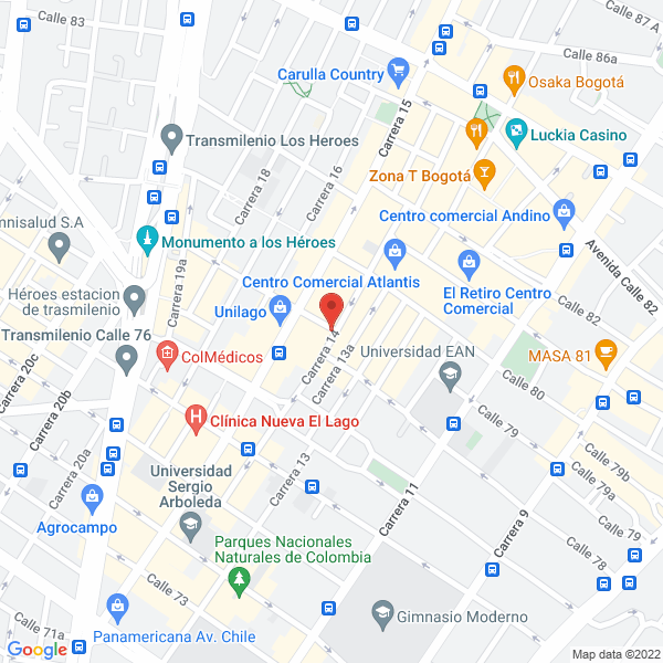 Mapa de Drogueria Nueva Veraguas