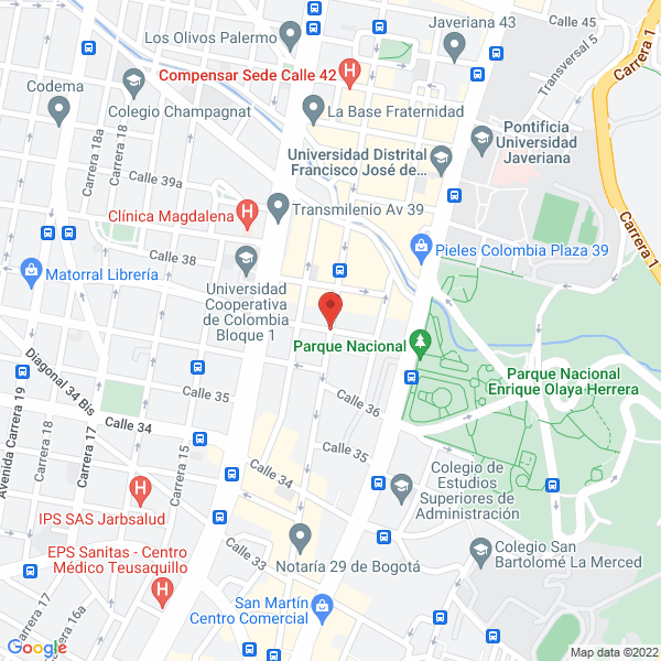 Mapa de Dotaciones Páez