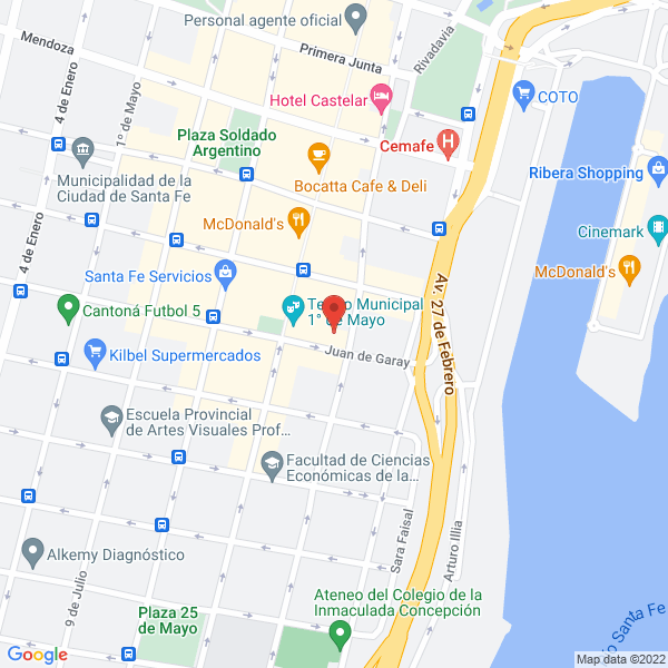 Map of Anselmo Baroni Asesor de Seguros