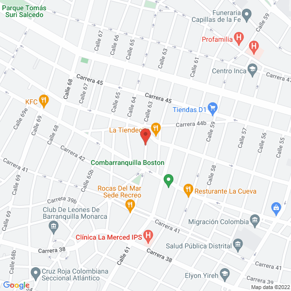 Map of Bero Quintana Accesorios