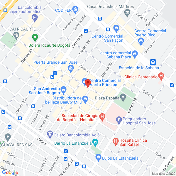 Mapa de Sport Land