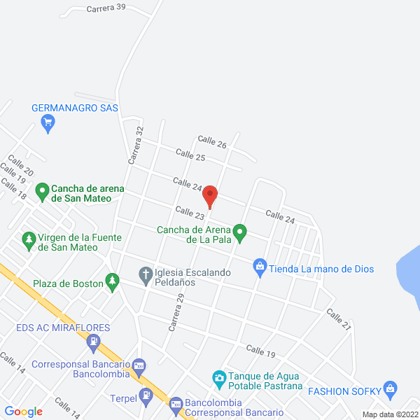 Mapa de Nc Toner And System