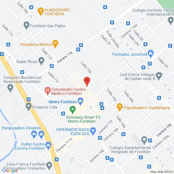 Mapa de Physport