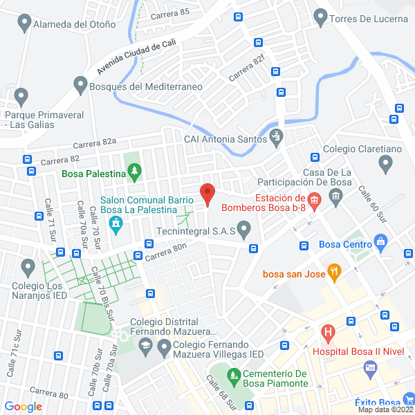 Mapa de Am Consultorias Y Asesorias En Sgsst