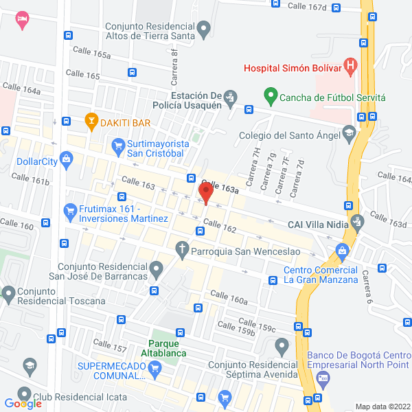 Mapa de Jackal Diseño Y Publicidad