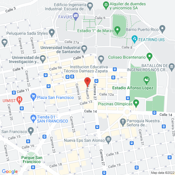 Map of Repontenciado Y Transformado De Llantas Los Amarillos