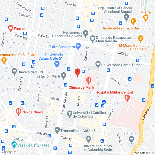 Mapa de Lucy De Peña E Hijos