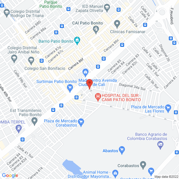 Mapa de Otálora Avila Fernando