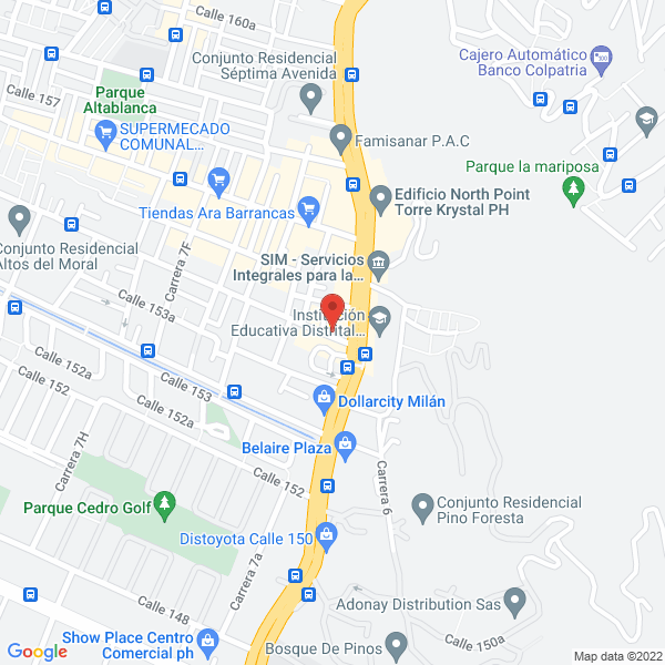 Mapa de Peluqueria Nelly Galarcio