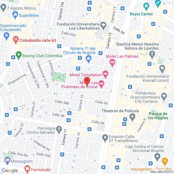 Mapa de Bienestar Y Salud Empresarial S.A.S.