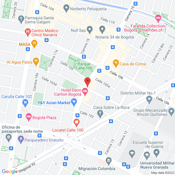 Mapa de Baila Conmigo