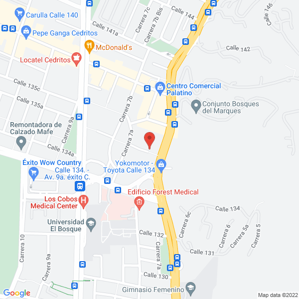 Mapa de Go Films Sociedad Por Acciones Simplificada