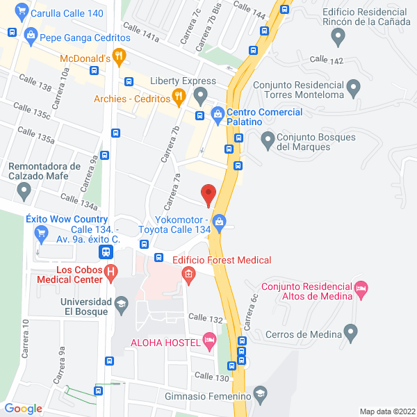 Mapa de Ja&Com Technologies S.A.S.
