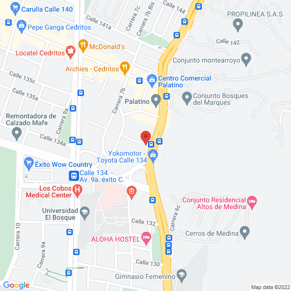 Mapa de Jmrv S.A.S.