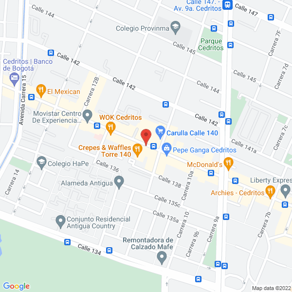 Mapa de Kapa Wash S.A.S.