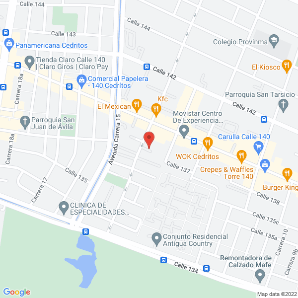 Mapa de Mamazu S.A.S.