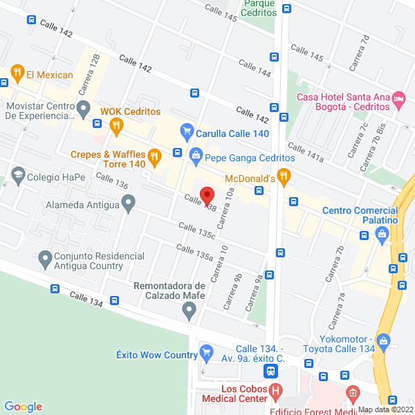 Mapa de Maya Integral Solutions S.A.S.