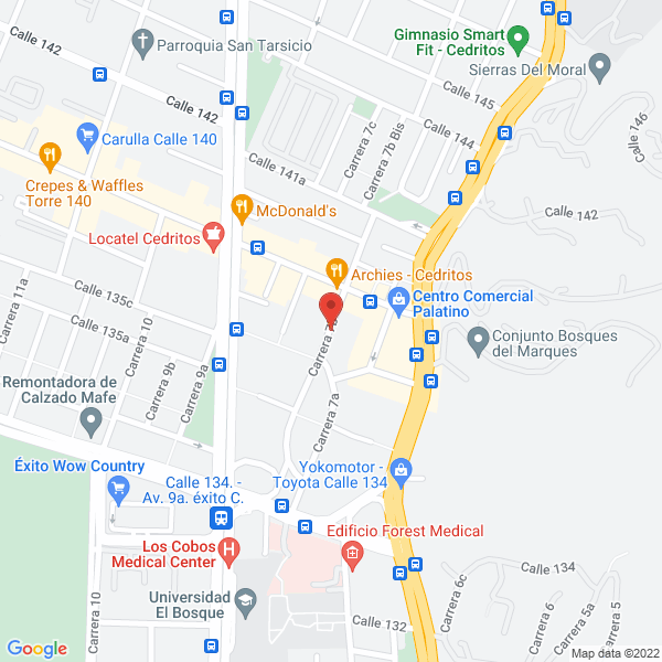 Mapa de Murgas Rey Ltda