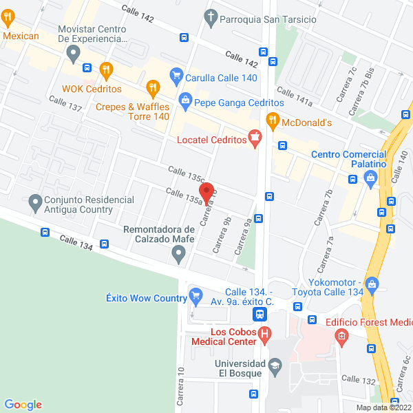 Mapa de Natalec Inversiones S.A.S.