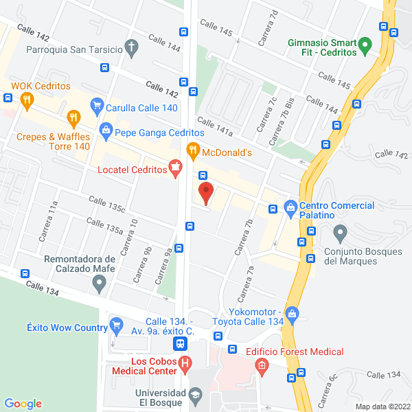 Mapa de Netgroup Editorial And Business Network Group S.A.S.