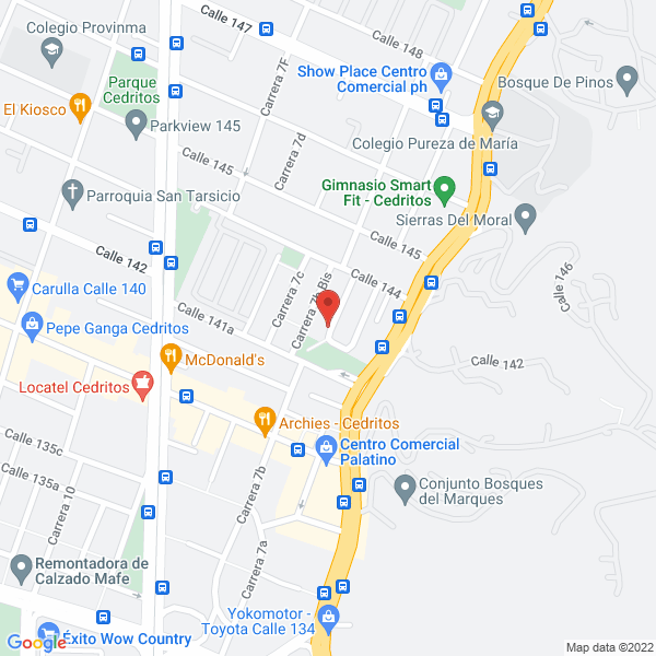 Mapa de Operador De Proyectos Y Servicios Tecnicos S.A.S.