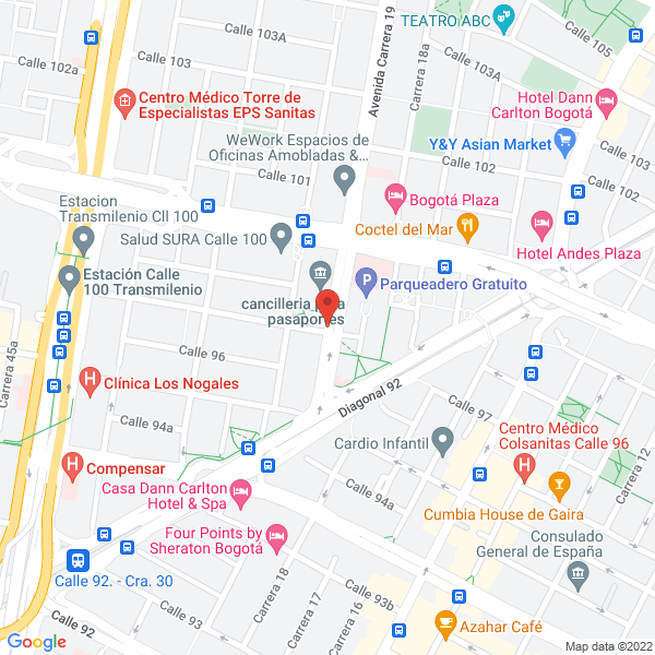 Mapa de Sumipack Ltda