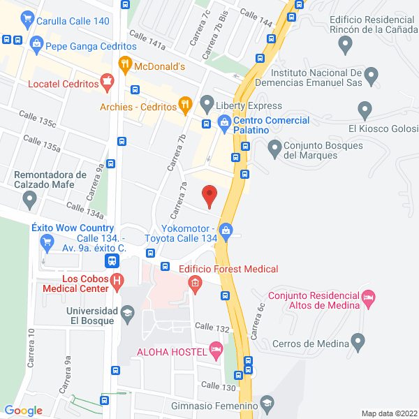Mapa de Transportes Mia Sas