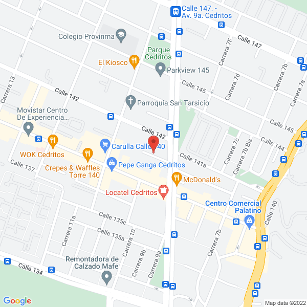 Mapa de Umbrella Marketing Group Sas