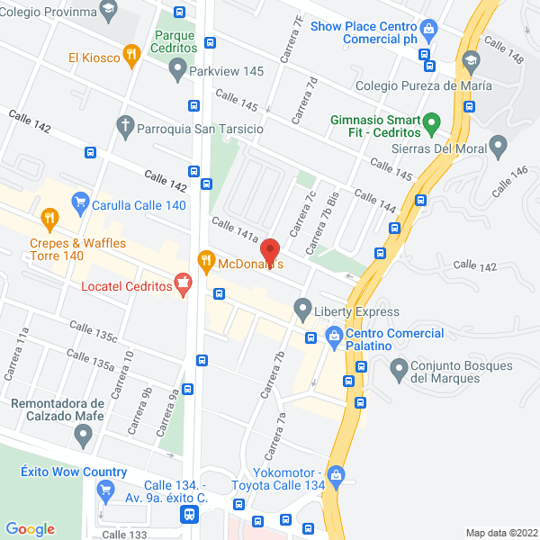 Mapa de Wakuntech S.A.S.