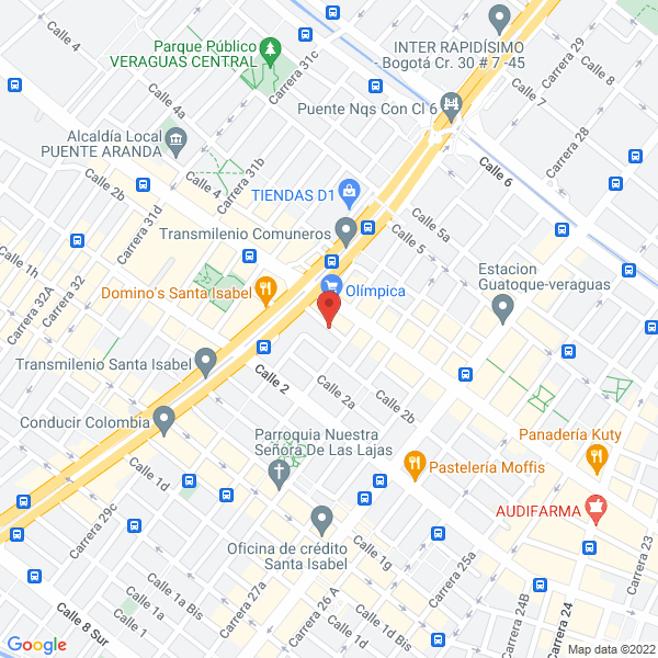 Mapa de Jd Internacional Cargo S.A.S.