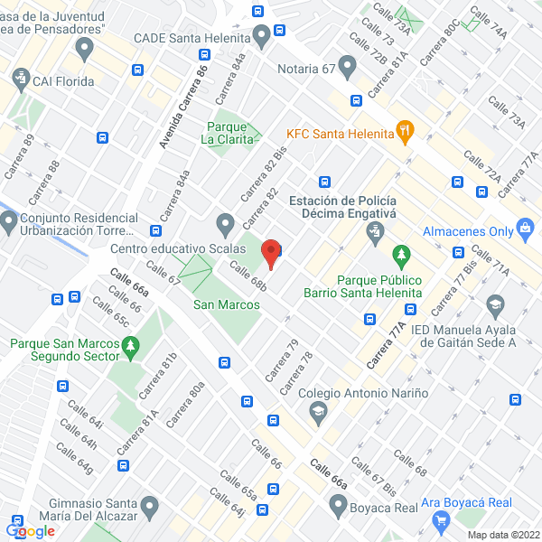 Mapa de Dr Health Medicina Biologica