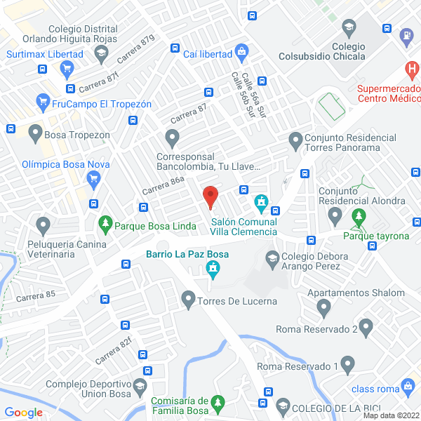 Mapa de Abogados Sarmiento Angulo